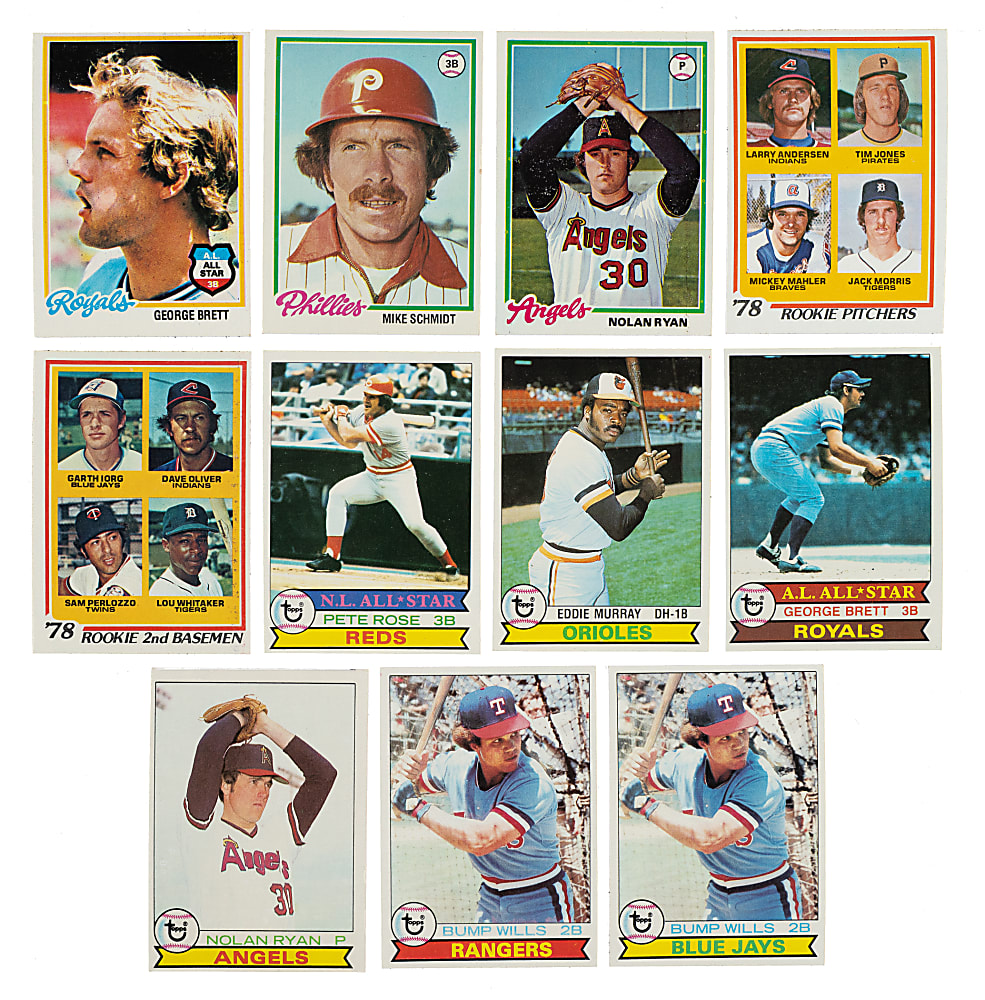 1978 and 1979 Topps Complete Set Pair (2 Sets, 1,453 Cards)