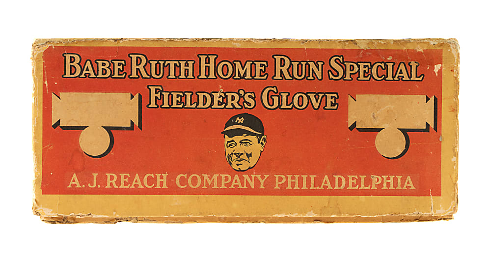Late 1920s-Early 1930s Babe Ruth "Home Run Special" Glove with Original Box