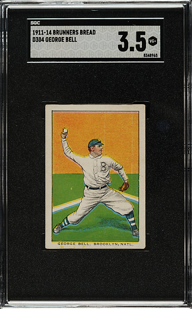 1911-1914 D304 Brunners Bread George Bell SGC VG+ 3.5