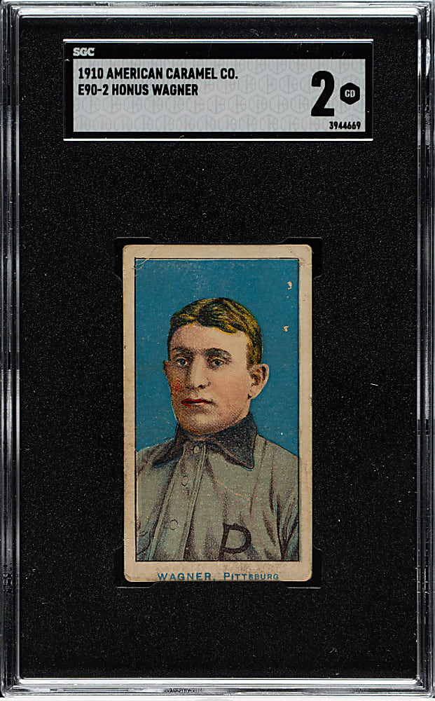 1910 E90-2 American Caramel Honus Wagner SGC GOOD 2