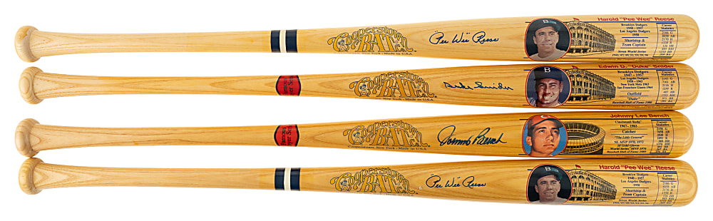 Hall of Fame Single-Signed Cooperstown Bat Collection (8) Including Yogi Berra, Duke Snider, and Carl Yastrzemski