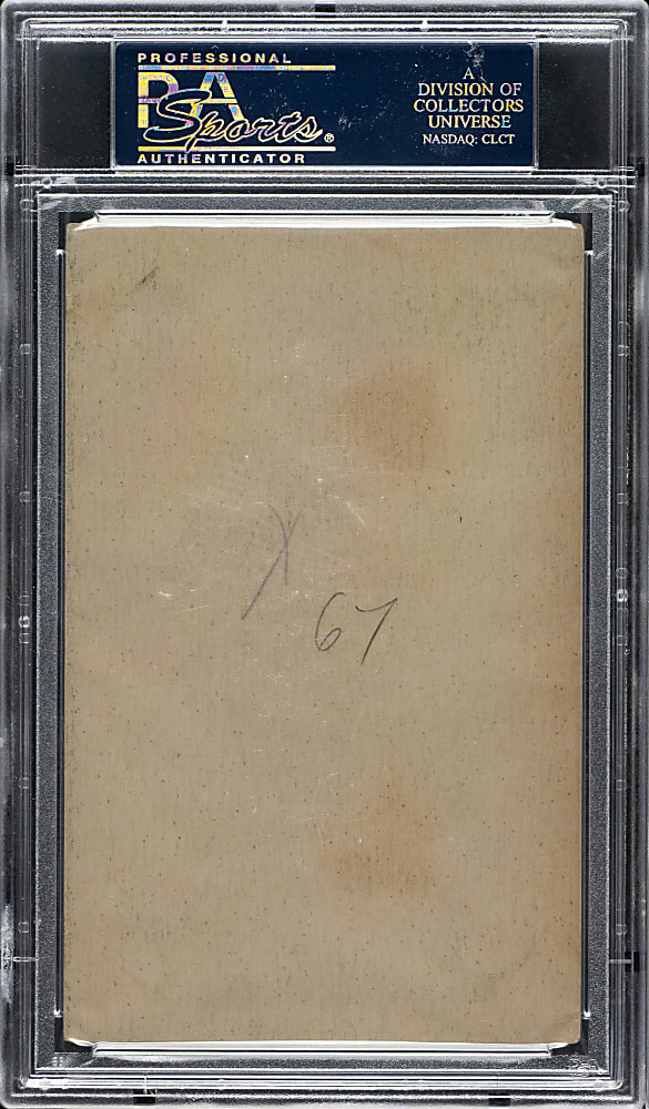 1927 Exhibits Walter Johnson PSA VG-EX 4 (MK)