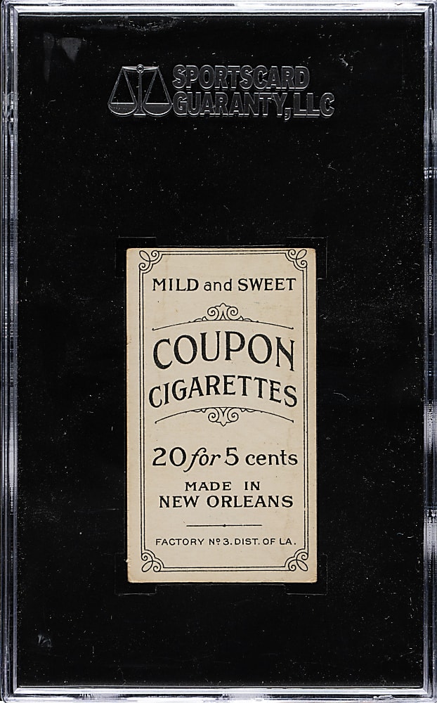 1914 T213 Coupon Cigarettes (Type 2) Chick Gandil Washington SGC GOOD 30