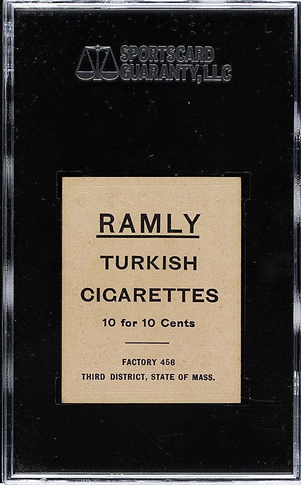 1909 T204 Ramly Tobacco Jerry Freeman SGC VG/EX 50