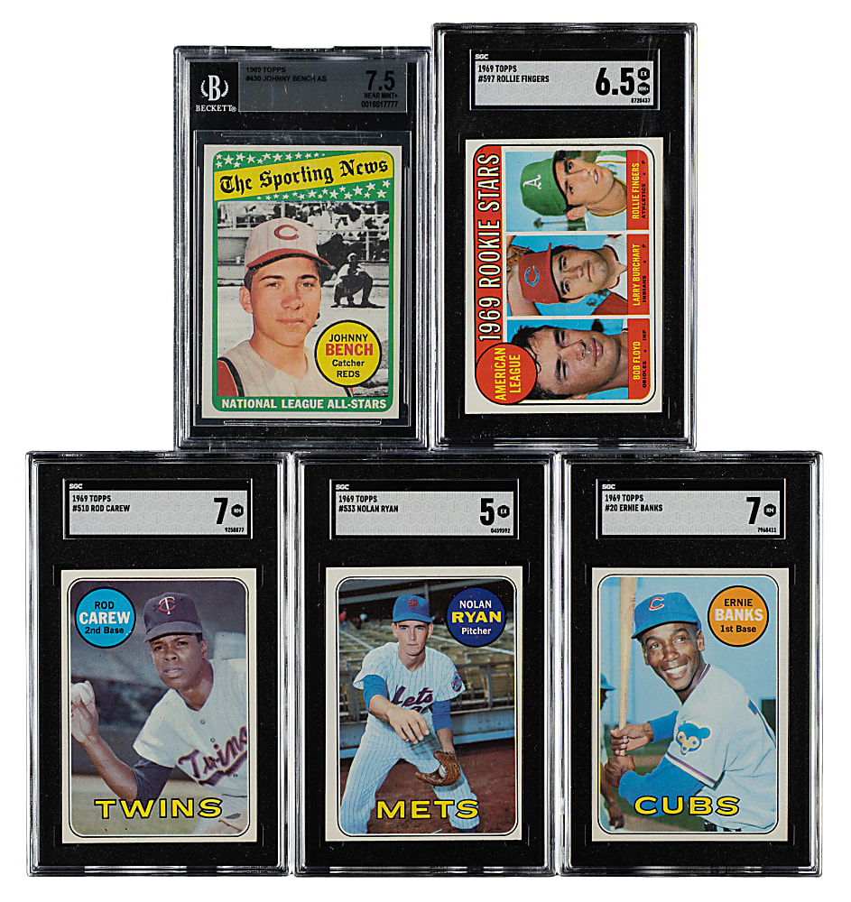1969 Topps Complete Set (664)