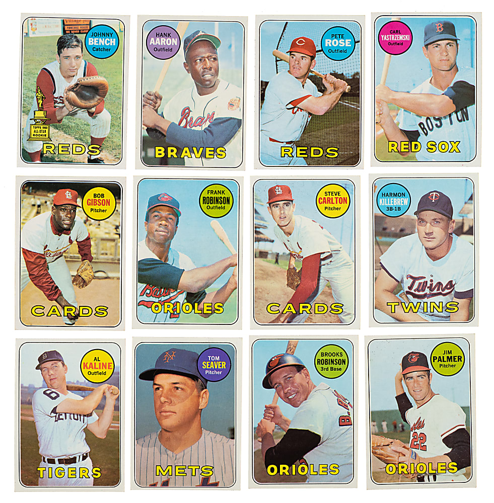1969 Topps Complete Set (664)