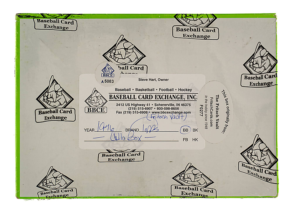 1976 Topps Unopened Cello Box (24 Packs) - BBCE and Ex-Fritsch