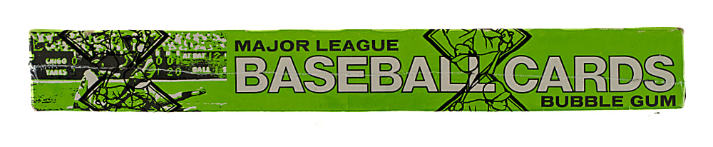 1976 Topps Unopened Cello Box (24 Packs) - BBCE and Ex-Fritsch