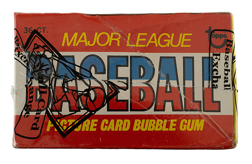 1976 Topps Unopened Wax Box (36 Packs) - BBCE