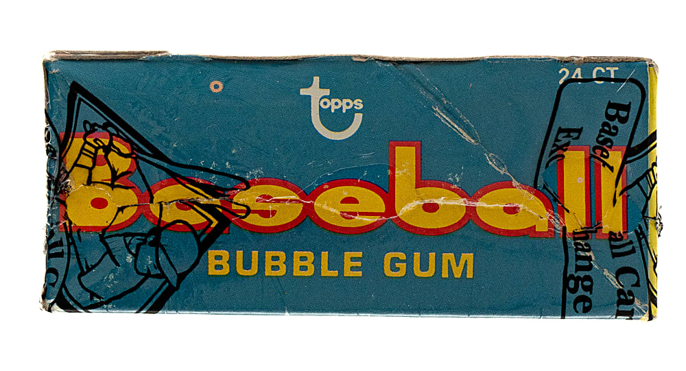 1973 Topps Fourth Series Unopened Wax Box (24 Packs) - BBCE and Ex-Fritsch