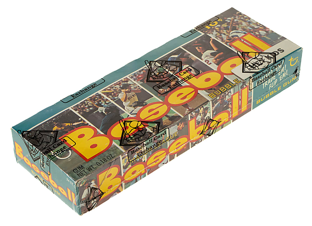 1973 Topps Fourth Series Unopened Wax Box (24 Packs) - BBCE and Ex-Fritsch