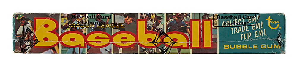 1973 Topps Fourth Series Unopened Wax Box (24 Packs) - BBCE and Ex-Fritsch