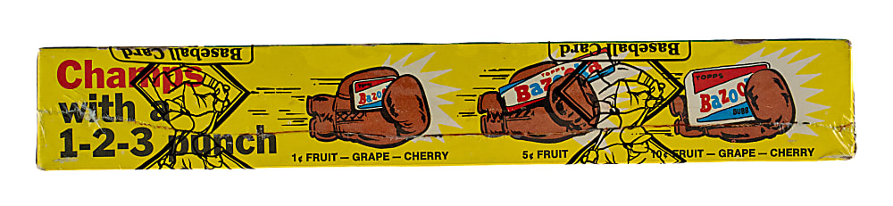 1973 Topps Fourth Series Unopened Wax Box (24 Packs) - BBCE and Ex-Fritsch