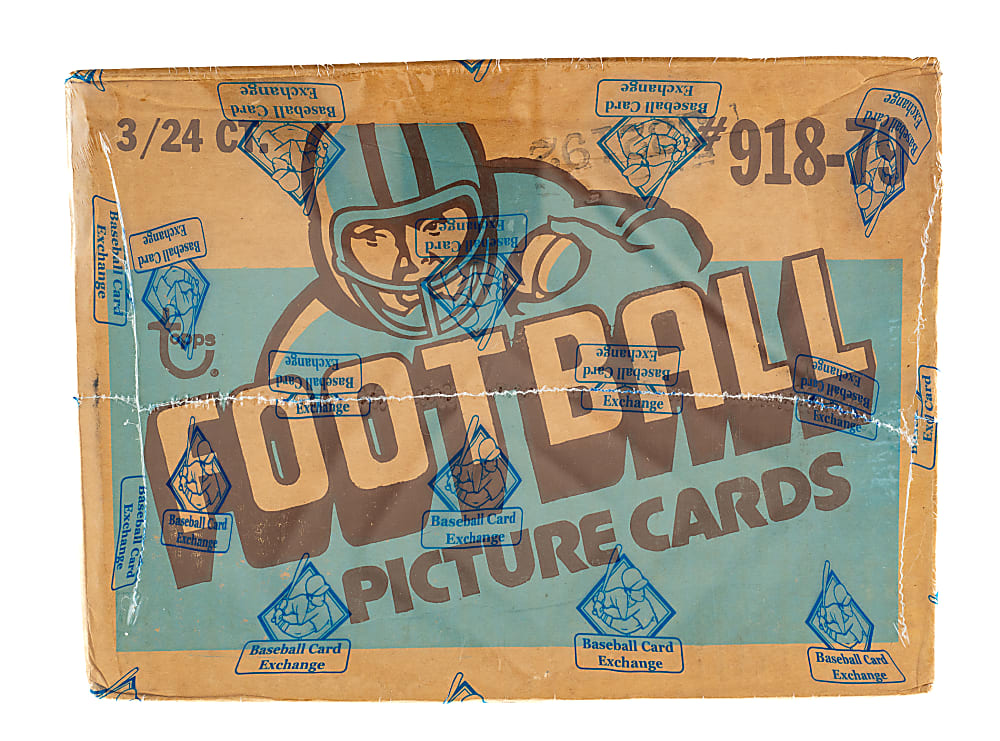 1979 Topps Football Unopened Rack Case (3 Boxes, 72 Packs) - BBCE Factory Sealed!