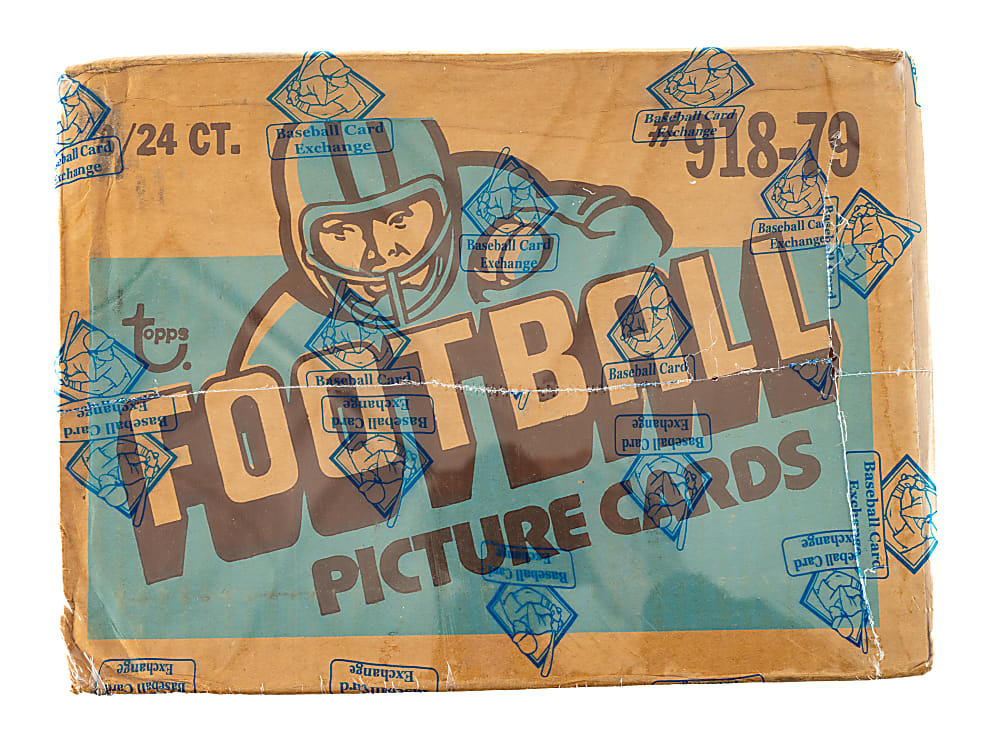1979 Topps Football Unopened Rack Case (3 Boxes, 72 Packs) - BBCE Factory Sealed!