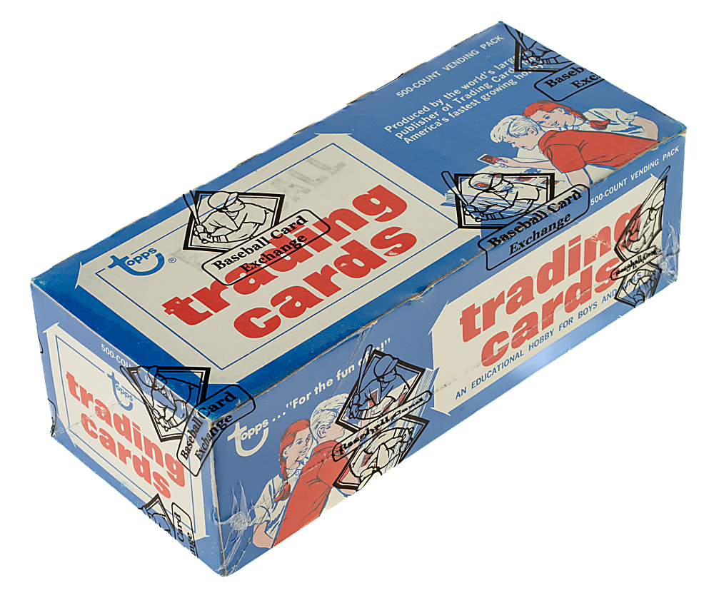 1973 Topps Football Unopened Vending Box - BBCE and Ex-Fritsch