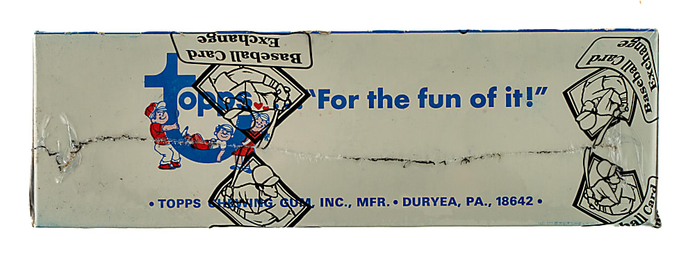 1973 Topps Football Unopened Vending Box - BBCE and Ex-Fritsch