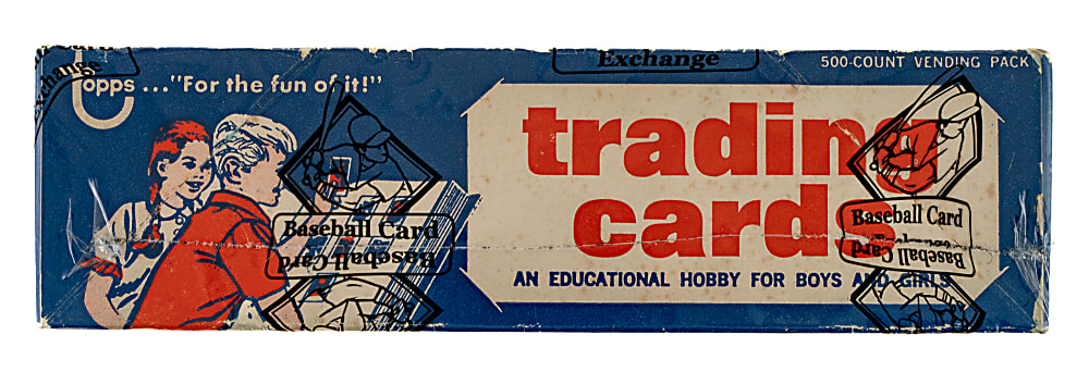 1970 Topps Football First Series Vending Box - BBCE and Ex-Fritsch