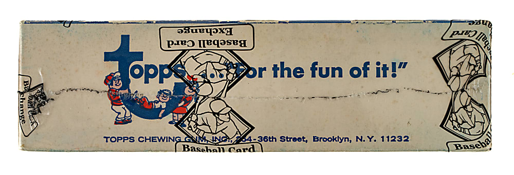 1970 Topps Football First Series Vending Box - BBCE and Ex-Fritsch