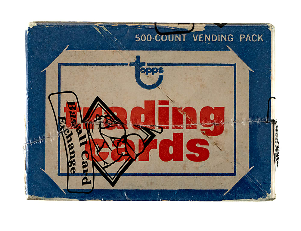 1970 Topps Football First Series Vending Box - BBCE and Ex-Fritsch