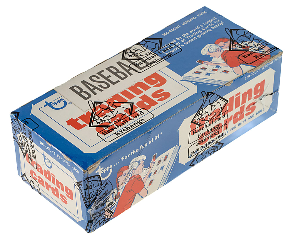 1975 Topps Unopened Vending Box - BBCE and Ex-Fritsch