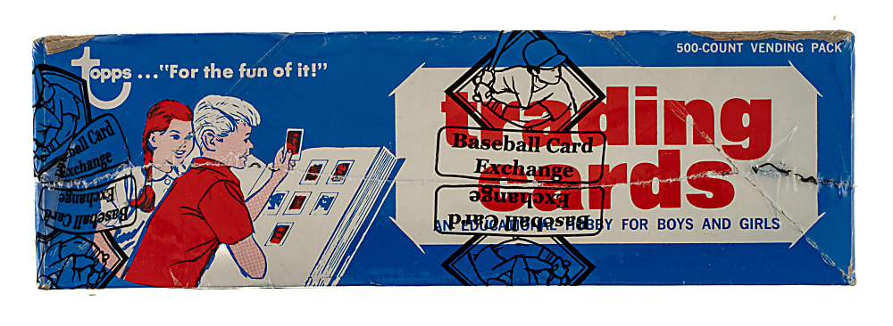 1975 Topps Unopened Vending Box - BBCE and Ex-Fritsch