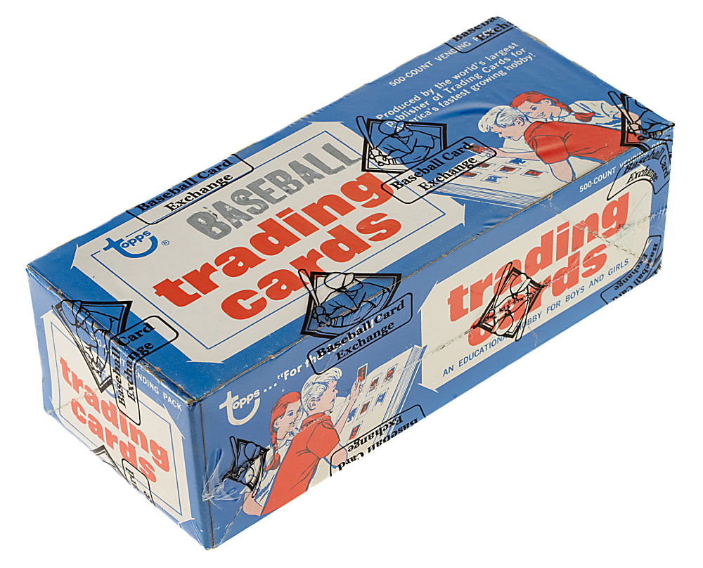 1976 Topps Unopened Vending Box - BBCE and Ex-Fritsch