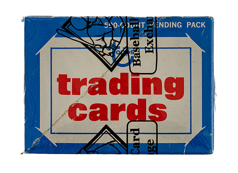 1976 Topps Unopened Vending Box - BBCE and Ex-Fritsch