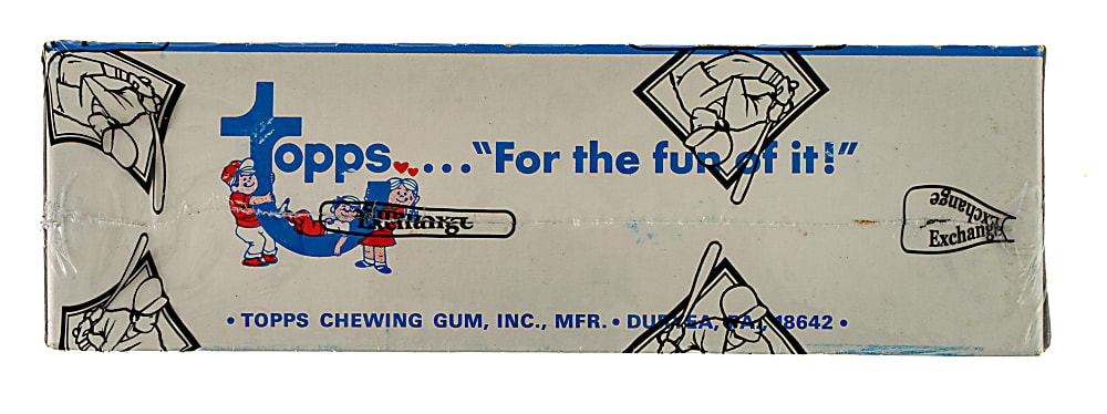 1976 Topps Unopened Vending Box - BBCE and Ex-Fritsch