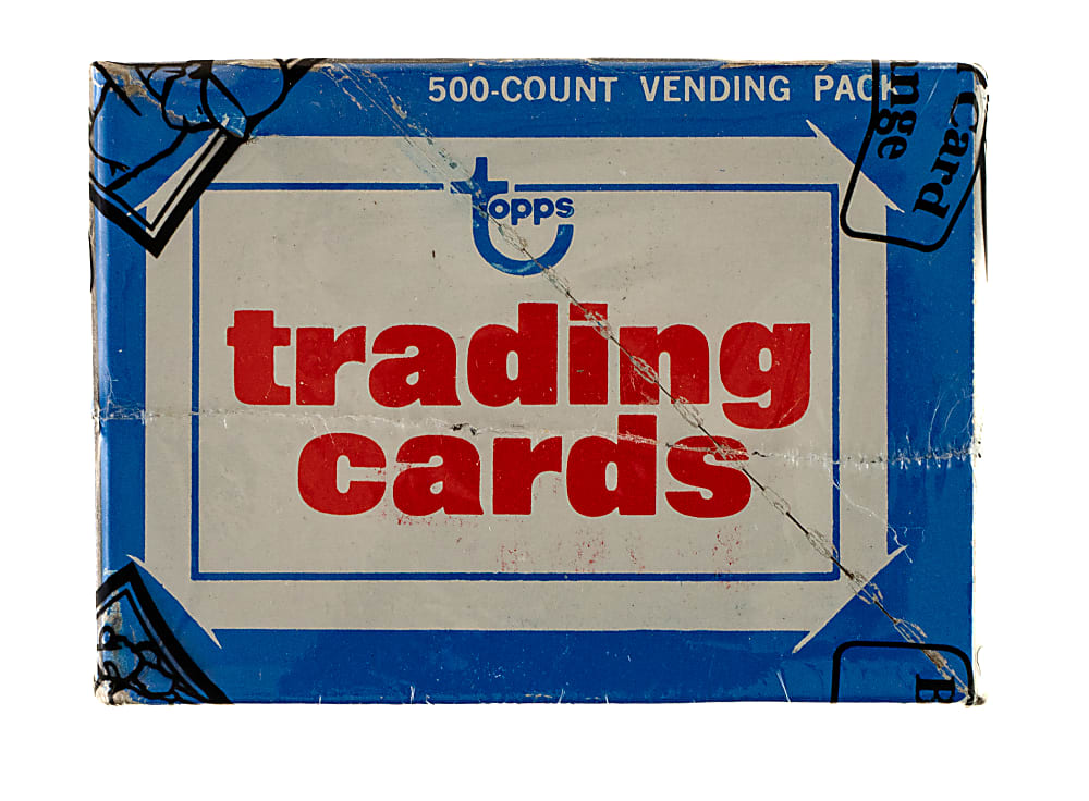 1976 Topps Unopened Vending Box - BBCE and Ex-Fritsch