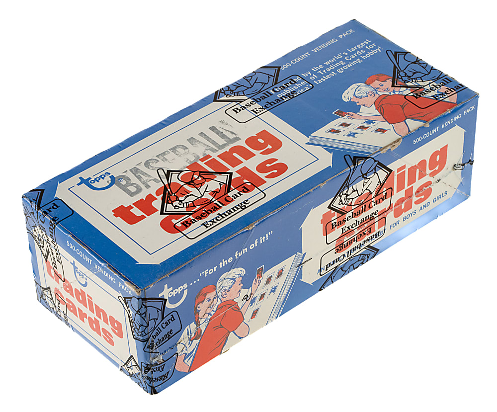 1977 Topps Unopened Vending Box - BBCE and Ex-Fritsch