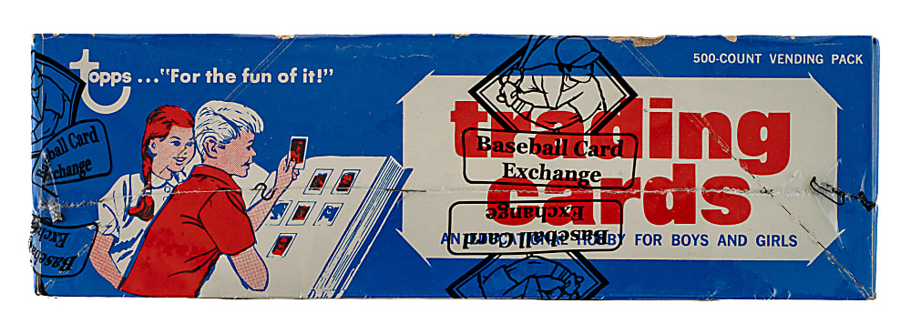 1977 Topps Unopened Vending Box - BBCE and Ex-Fritsch
