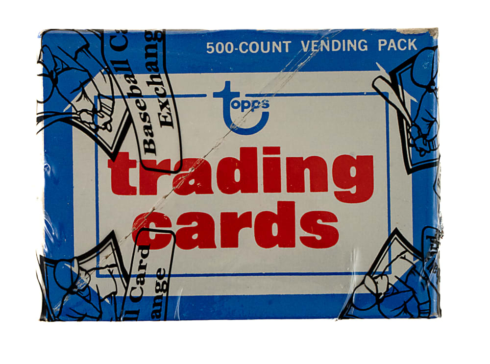 1977 Topps Unopened Vending Box - BBCE and Ex-Fritsch