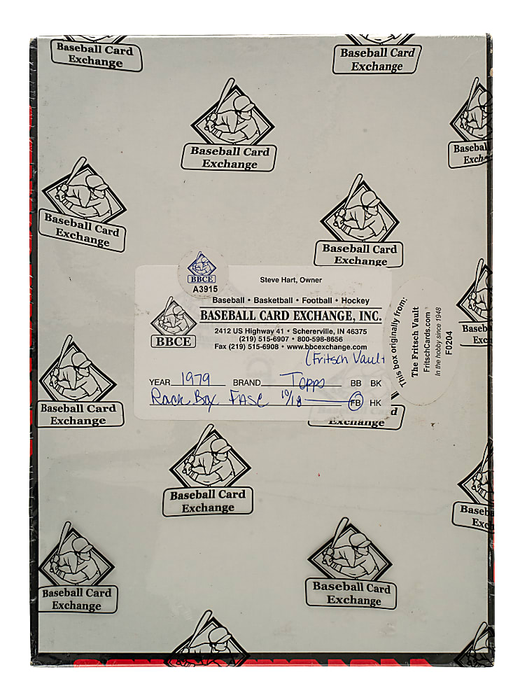 1979 Topps Football Unopened Rack Box (24 Packs) - BBCE - From a Sealed Case (FASC) - Ex-Fritsch