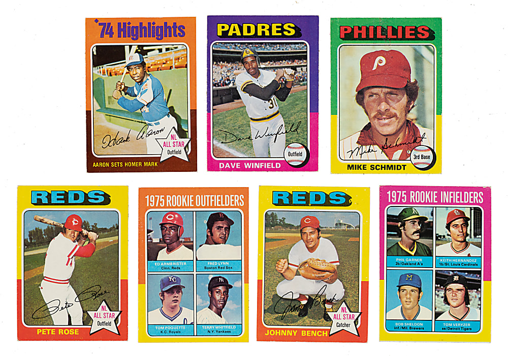1975 Topps Near-Complete Set (658/660)