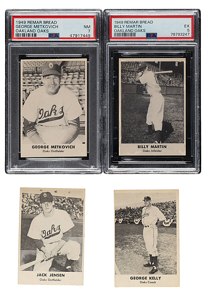 1949 Remar Bread Oakland Oaks Complete Set (32)