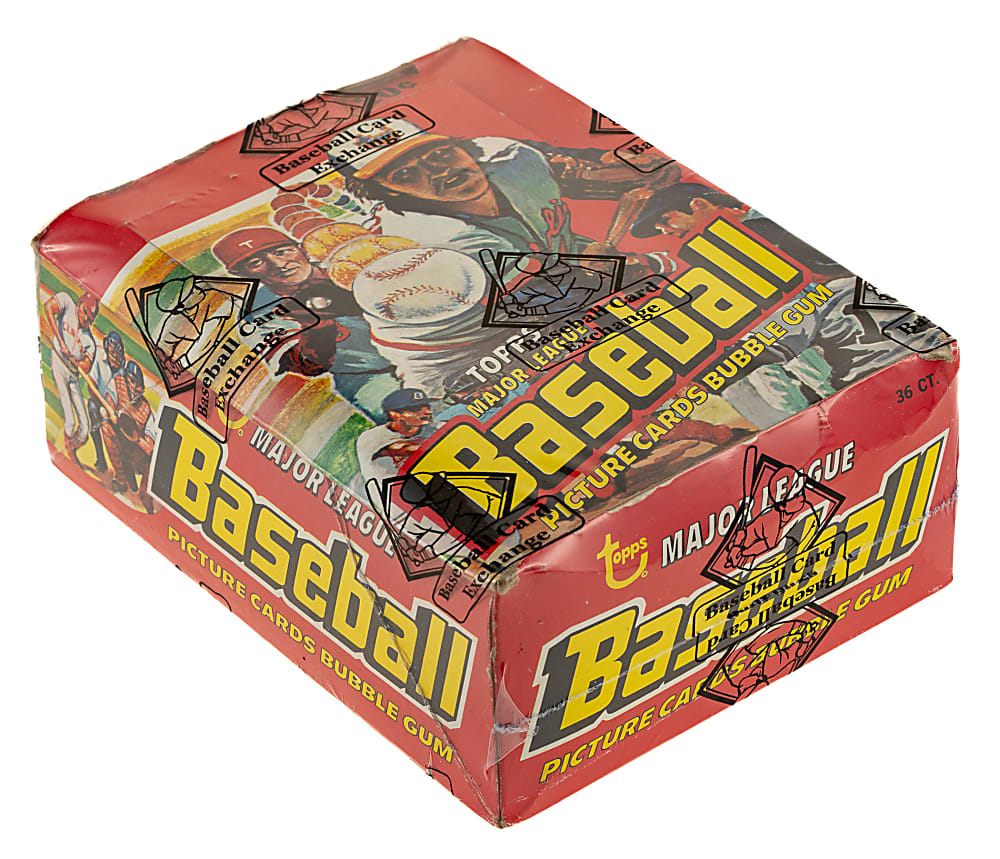 1978 Topps Unopened Wax Box (36 Packs) - BBCE