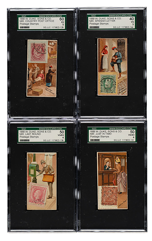 1889 N85 Duke "Postage Stamps" Complete Set (50)