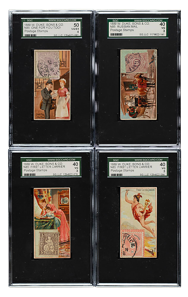 1889 N85 Duke "Postage Stamps" Complete Set (50)