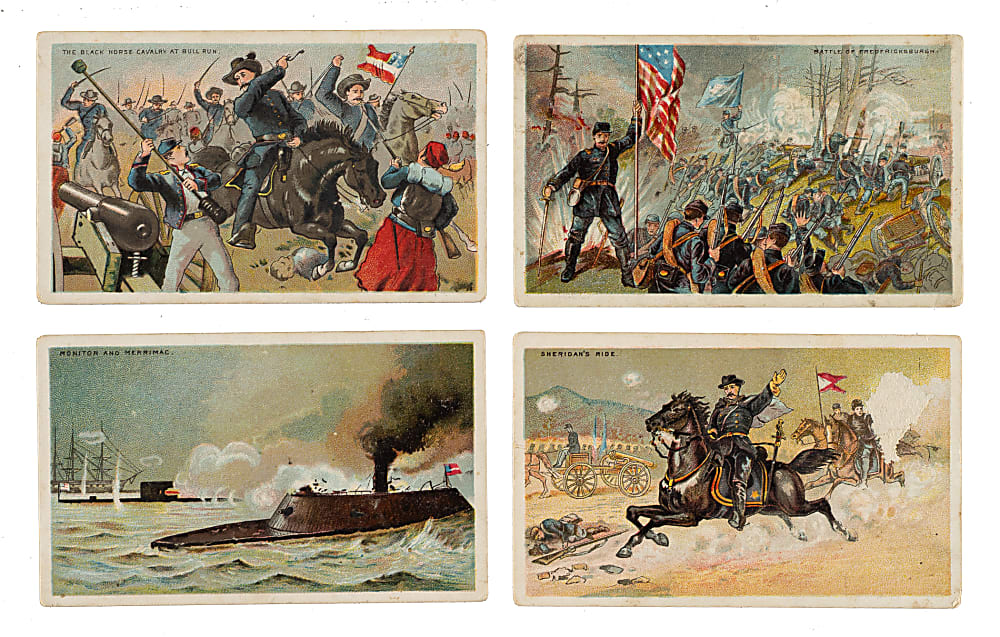 1887 N99 Duke "Battle Scenes" Complete Set (25)
