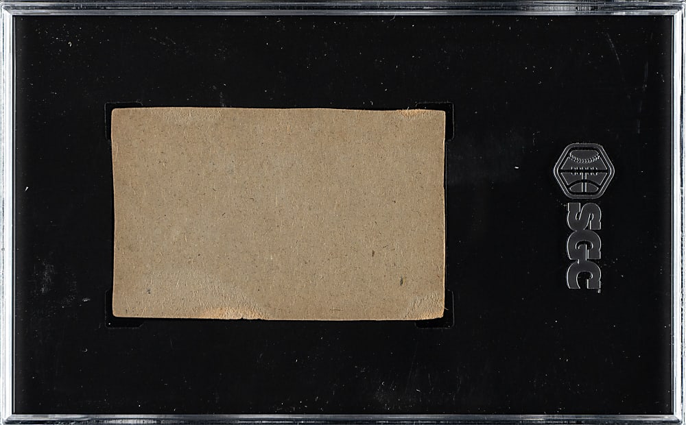 1910 "Orange Borders" American League Champions Detroit Tigers with Ty Cobb SGC POOR 1