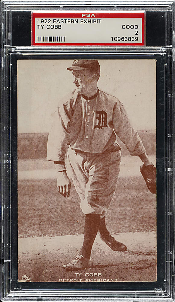 1922 Eastern Exhibit Supply Co. Ty Cobb PSA GOOD 2