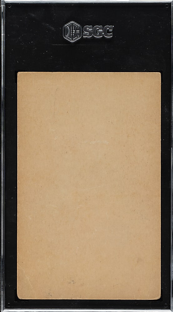 1926-1929 "Exhibit-Style Postcard-Back" Ty Cobb Detroit (Blank Back) SGC FAIR 1.5