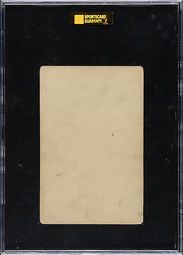 1888 N173 Old Judge Cabinet Harry Wright SGC EX 60