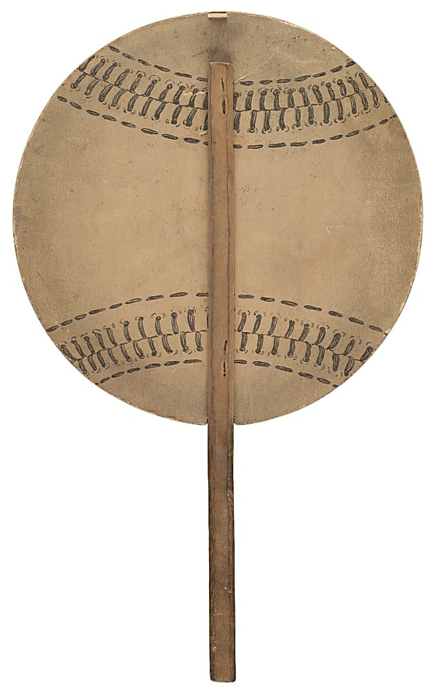Circa 1913 Ty Cobb Fan - "A Fan For A Fan"