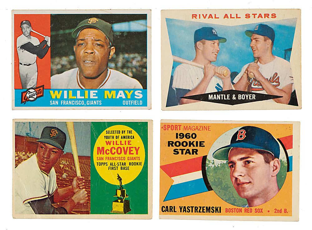 1960 Topps Complete Set (572)