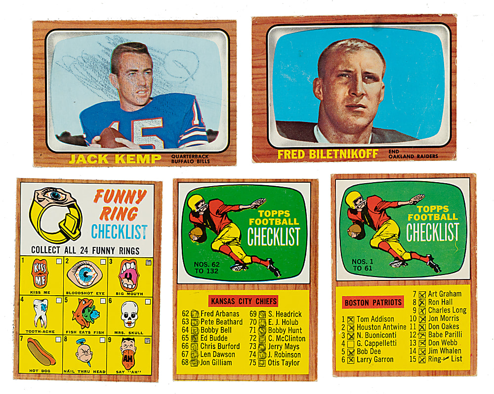 1966 Topps Football Complete Set (132)