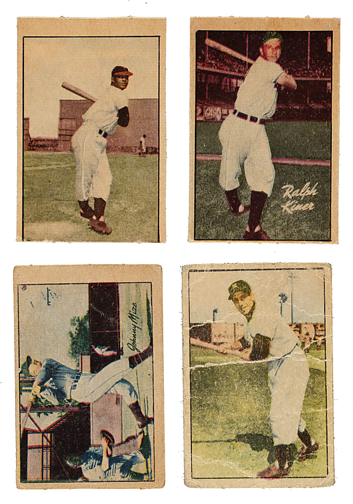 1952 Berk Ross Near-Complete Set (56/72) Plus Wrapper