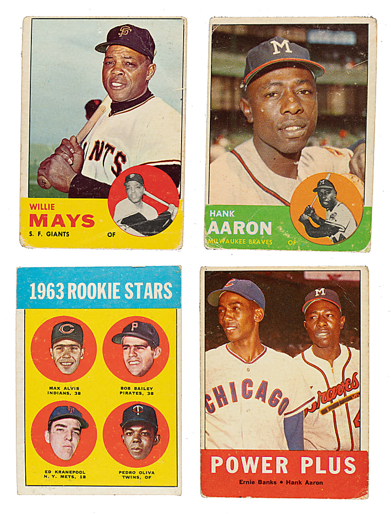 1963 Topps Near-Complete Set (572/576)