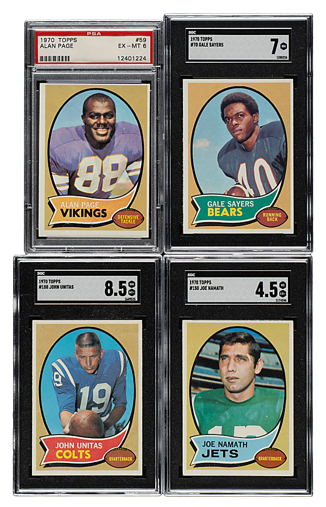 1970 Topps Football Complete Set (263)